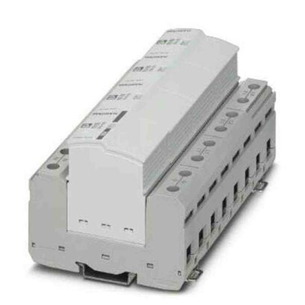 Phoenix Contact 3 Phase Surge Protector, 50 kA, DIN Rail
