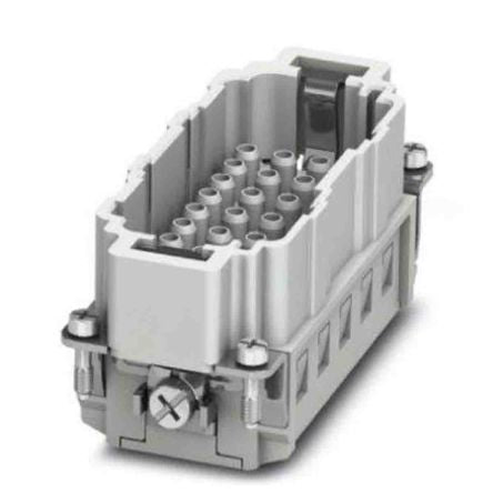 Phoenix Contact Heavy Duty Power Connector Module, 16A, HC-BB32 Series Male, 32 Contacts