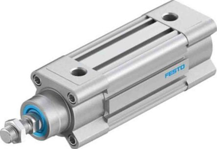Festo Pneumatic Piston Rod Cylinder - 3660763 40 mm Bore, 50 mm DSBC-40-50-D3-PPSA-N3 Series, Double Acting Acting