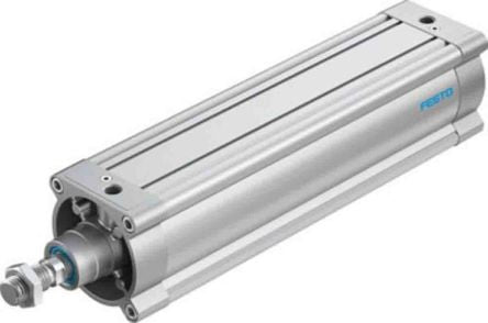 Festo Pneumatic Piston Rod Cylinder - 1804966 125 mm Bore, 400 mm DSBC-125-400-PPVA-N3 Series, Double Acting Acting