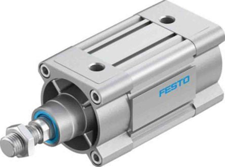 Festo Pneumatic Piston Rod Cylinder - 3656858 80 mm Bore, 50 mm DSBC Series, Double Acting Acting
