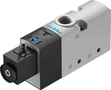 Festo Solenoid Valve - 3/2 Closed Monostable Electric G VUVS-L30-M32C-MD-G38-F8-1C1  Series 24V