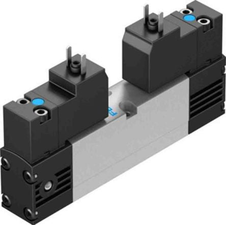 Festo Solenoid Valve - 2 x 3/2 Closed, Monostable Electric Metric VSVA  Series 24V