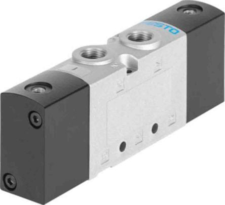 Festo Pneumatic Solenoid Valve - 5/3 Closed Pneumatic G VUWS  Series