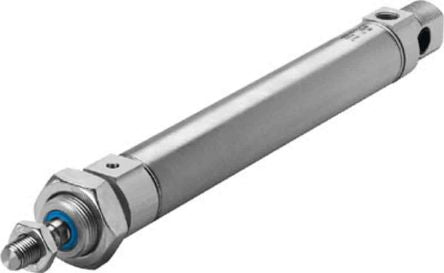 Festo 10 mm Pneumatic Piston Rod Cylinder - 19257 ESNU Series, Single Acting Acting