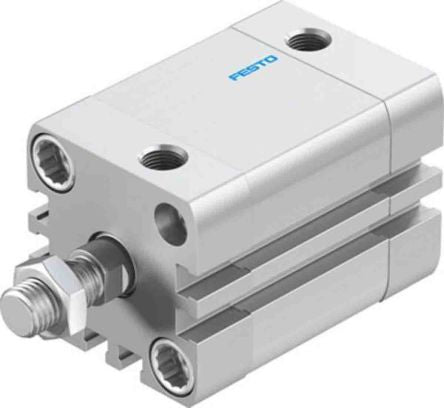 Festo Pneumatic Compact Cylinder - 572658 32 mm Bore, 25 mm ADN-32-25-A-PPS-A Series, Double Acting Acting