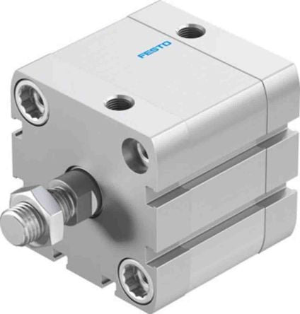 Festo Pneumatic Compact Cylinder - 572693 50 mm Bore, 20 mm ADN Series, Double Acting Acting