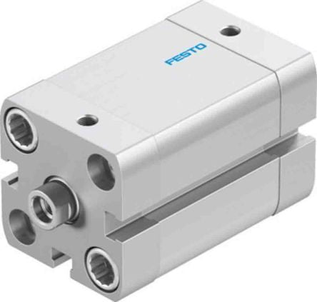 Festo Pneumatic Compact Cylinder - 577177 25 mm Bore, 25 mm ADN Series, Double Acting Acting