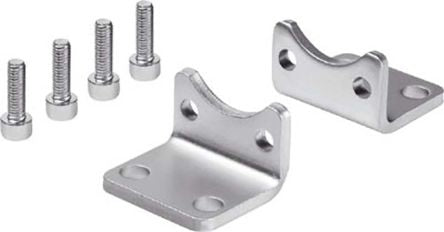 Festo Foot Mounting Kit HZS-32, For Use With DGP, EZH-DZF-DZH, ADN, ADVU, DGC