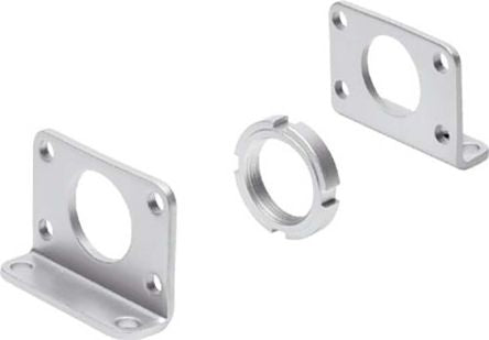 Festo Mounting Bracket HBN-50X2, For Use With ADN, DGP, EZH-DZF-DZH, ADVU, DGC