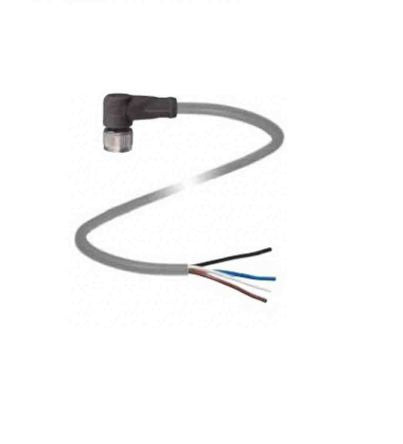 Pepperl + Fuchs Female 4 way Right Angle to Unterminated Sensor Actuator Cable, 5 m