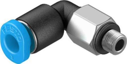 Festo QSML Series, 130768, Male, M3, Metric