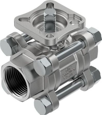 Festo Rod Lever Pneumatic Manual Control Valve VZBE Series, NPT 3/4 in, 4809118