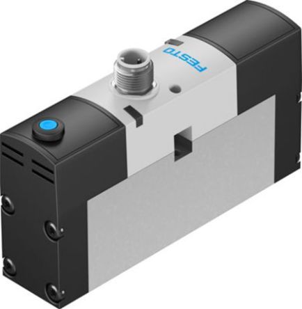 Festo Solenoid Valve - 5/2 Monostable Electric M8 x 1 VSVA-B-M52-AZH-A1-1R2L  Series 24V