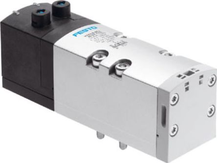 Festo Solenoid Valve - 5/3 Pressurised Electric Metric VSVA-B-P53U-ZD-D1-1T1L Series 24V