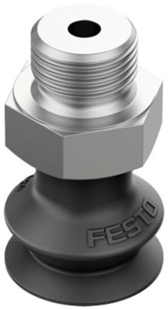 Festo 15 mm Bellow Nitrile Rubber (NBR) Suction Cup VASB-15-1/8-NBR G 1/8