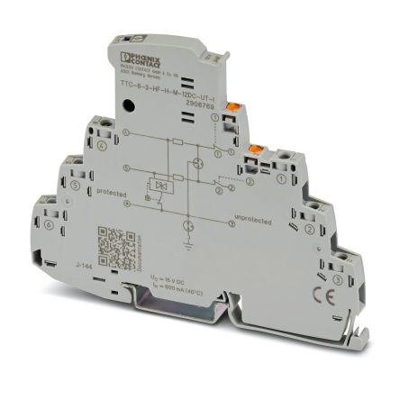 Phoenix Contact Surge Protector, 20 kA, 140 V, DIN Rail