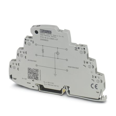 Phoenix Contact Surge Protector, 5 kA, 1 kV, DIN Rail