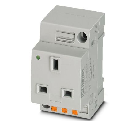 Phoenix Contact EO-G Series Mains Socket, 13A Push-in