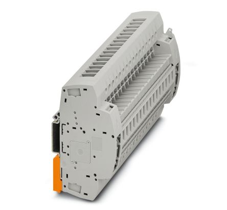 Phoenix Contact UTRE Series Terminal Strip, 32-Way, 24AWG, 8 AWG Wire, 30A Screw