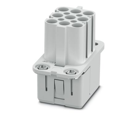 Phoenix Contact Heavy Duty Power Connector Insert, 16A, HC-COM-Q08 Series Female, 8 Contacts