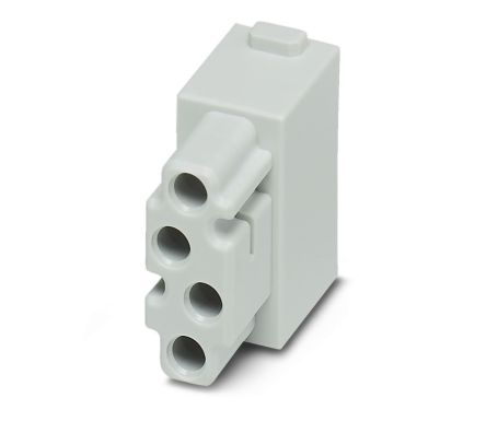 Phoenix Contact Heavy Duty Power Connector Module, 1.5A, HC-M-04 Series Female, 4 Contacts