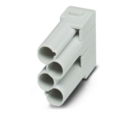 Phoenix Contact Heavy Duty Power Connector Module, 40A, HC-M-04 Series Male, 4 Contacts