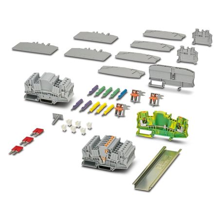Phoenix Contact UTME 6 Series Starter Kit for Use with NS 35/15, NS 35/7, 5, EAC Ex, EAC