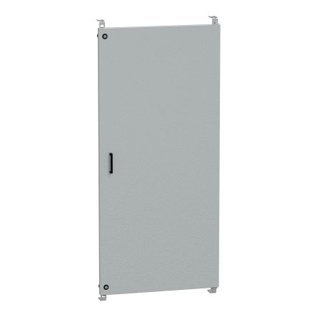 Schneider Electric PanelSeT Series Lockable Aluminium RAL 7035 Single Door, 1398 mm H, 648mm W, 1398 mm L for Use with