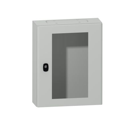 Schneider Electric PanelSeT S3DM/S3DB Series Steel Wall Box, IP66 Transparent Door, 500 mm x 400 mm x 150 mm