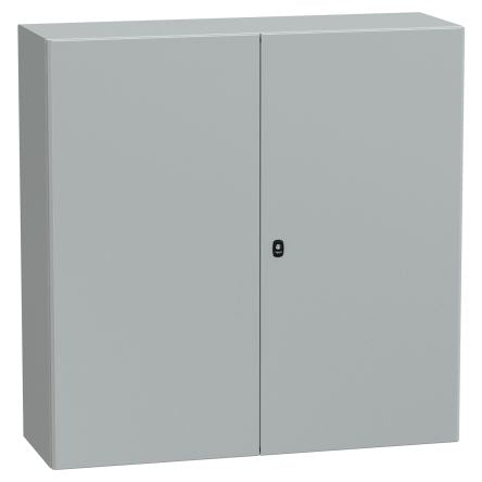 Schneider Electric PanelSeT S3D Series Steel Wall Box, IP55, 1200 mm x 1200 mm x 400 mm