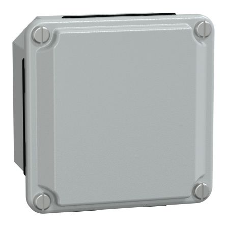 Schneider Electric PanelSeT SDB Series Steel Wall Box, IP55, 85 mm x 85 mm x 49 mm