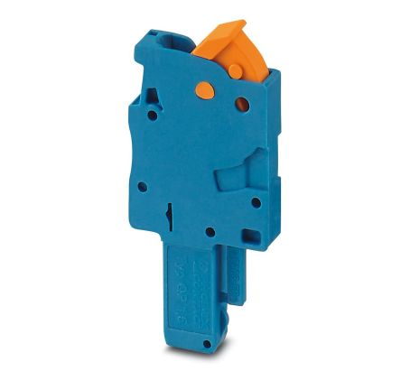 Phoenix Contact QP Series Terminal Plug, 1-Way, 16AWG, 24 AWG Wire, 17.5A Quick Connect