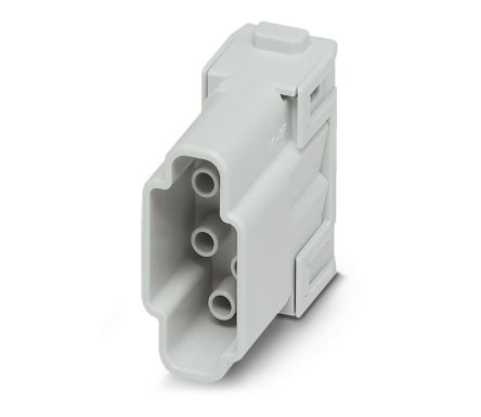 Phoenix Contact HC-M-06 Series Heavy Duty Power Connector Module, 6-Contact, 2 Row, 1414366