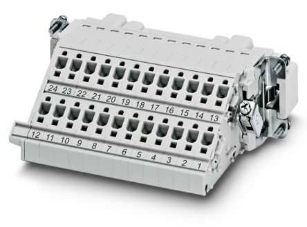 Phoenix Contact B24 Series Power Adapter, 24-Contact, 2 Row, 1648487