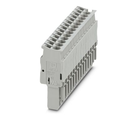 Phoenix Contact SP 2.5/14 Series Pluggable Terminal Block, 14-Contact, 5.2 mm Pitch, 3040384