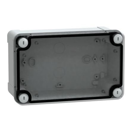 Schneider Electric PanelSeT Series Grey ABS Enclosure, IP66, IK07 192 mm, 87 mm, 121 mm