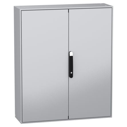Schneider Electric PanelSeT SM Series Grey Steel Enclosure, IP55, IK10 1200 mm, 300 mm, 1000 mm