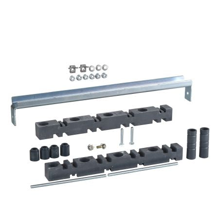 Schneider Electric PrismaSeT HD Series Bar Support: Plastic, Steel Busbar Accessory for Use with Linergy BS, Prisma PH,