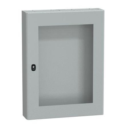 Schneider Electric PanelSeT S3DM/S3DB Series Steel Wall Box, IP66 Transparent Door, 800 mm x 600 mm x 150 mm