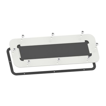 Schneider Electric Steel Epoxy Polyester Powder Gland Plate, 545mm W, 30 mm L for Use with Spacial S3D