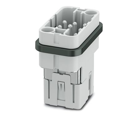 Phoenix Contact HC-COM Series Heavy Duty Power Connector Insert, 8-Contact, 3 Row, 1079553