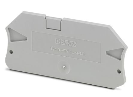 Phoenix Contact End Cover for Use with Terminal Block
