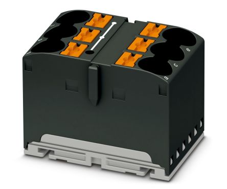 Phoenix Contact VIP Series Distribution Block, 6-Way, 57A