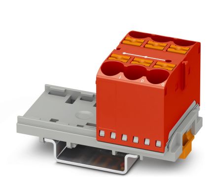 Phoenix Contact VIP Series Distribution Block, 6-Way, 90A