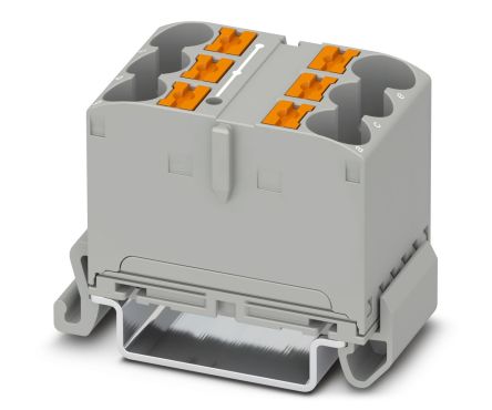 Phoenix Contact VIP Series Distribution Block, 6-Way, 90A