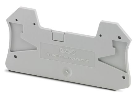 Phoenix Contact End Cover for Use with Terminal Block