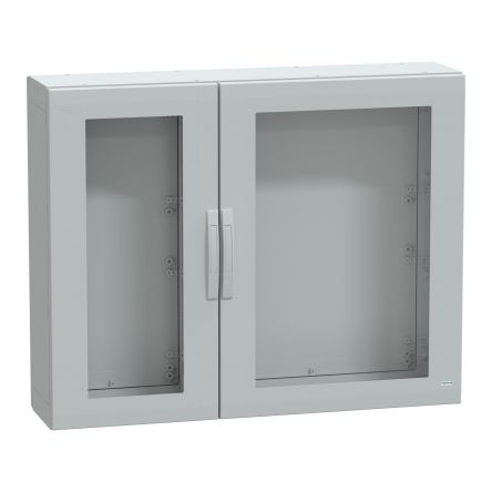 Schneider Electric PanelSeT Series Fibreglass Reinforced Polyester 2-Door Floor Standing Enclosure, IP65 320 mm, 1250 mm