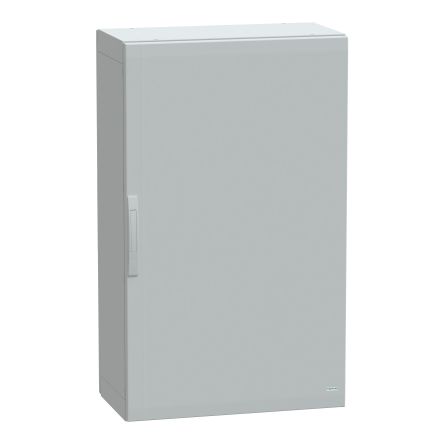 Schneider Electric PanelSeT Series Fibreglass Reinforced Polyester 1-Door Floor Standing Enclosure, Plain Door, IP65 420