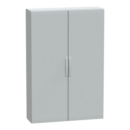 Schneider Electric PanelSeT Series Fibreglass Reinforced Polyester 2-Door Floor Standing Enclosure, Plain Door, IP65 320